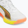 Handball shoes PUMA Accelerate Nitro SQD 4 Game On puma white/glowing red/ultra blue 7