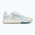 Women's handball shoes PUMA Accelerate Nitro SQD 4 Game On puma white/baltic sea blue/fresh water 2