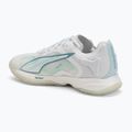Women's handball shoes PUMA Accelerate Nitro SQD 4 Game On puma white/baltic sea blue/fresh water 3