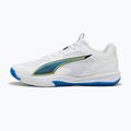 Handball shoes PUMA Accelerate Pro 4 Game On puma white/glowing red/ultra blue 8
