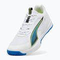 Handball shoes PUMA Accelerate Pro 4 Game On puma white/glowing red/ultra blue 10