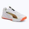Handball shoes PUMA Accelerate Pro 4 Game On puma white/glowing red/ultra blue