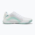 Handball shoes PUMA Accelerate Pro 4 Game On puma white/baltic sea blue/fresh water 2