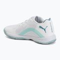Handball shoes PUMA Accelerate Pro 4 Game On puma white/baltic sea blue/fresh water 3