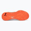 Children's handball shoes PUMA Accelerate 4 Game On Jr puma white/glowing red/ultra blue 4
