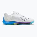 Handball shoes PUMA Vantage Nitro Game On puma white/glowing red/ultra blue 9
