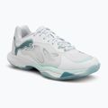 Women's handball shoes PUMA Vantage Nitro Game On puma white/baltic blue/fresh water
