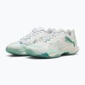 Women's handball shoes PUMA Vantage Nitro Game On puma white/baltic blue/fresh water 11