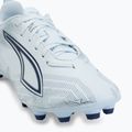 Children's football boots PUMA Ultra 6 Play FG/AG Jr icy blue/puma white/blue jewel 7