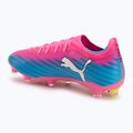 Football boots PUMA Ultra 6 Match FG/AG poison pink/puma wht/sun stream/bright aqua/puma blk 3
