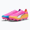 Football boots PUMA Ultra 6 Match FG/AG poison pink/puma wht/sun stream/bright aqua/puma blk 3
