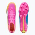Football boots PUMA Ultra 6 Match FG/AG poison pink/puma wht/sun stream/bright aqua/puma blk 5