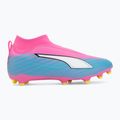 Children's football boots PUMA Ultra 6 Match+ LL FG/AG Jr poison pink/puma wht/sun stream/bright aqua/puma blk 2