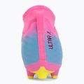 Children's football boots PUMA Ultra 6 Match+ LL FG/AG Jr poison pink/puma wht/sun stream/bright aqua/puma blk 6