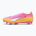 Football boots PUMA Ultra 6 Pro FG/AG poison pink/puma wht/sunstream/bright aqua/puma blk