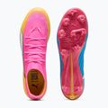 Football boots PUMA Ultra 6 Pro FG/AG poison pink/puma wht/sunstream/bright aqua/puma blk 5