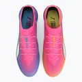 Football boots PUMA Ultra 6 Ultimate FG poison pink/puma wht/sun stream/bright aqua/puma blk 5