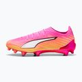 Football boots PUMA Ultra 6 Ultimate FG poison pink/puma wht/sun stream/bright aqua/puma blk