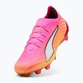 Football boots PUMA Ultra 6 Ultimate FG poison pink/puma wht/sun stream/bright aqua/puma blk 4
