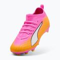 Children's football boots PUMA Ultra 6 Match FG/AG Jr poison pink/puma wht/sun stream/bright aqua/puma blk 4