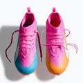 Children's football boots PUMA Ultra 6 Match FG/AG Jr poison pink/puma wht/sun stream/bright aqua/puma blk 6
