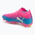 Football boots PUMA Ultra 6 Match + FG/AG poison pink/puma wht/sun stream/bright aqua/puma blk 3