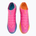 Football boots PUMA Ultra 6 Match + FG/AG poison pink/puma wht/sun stream/bright aqua/puma blk 5