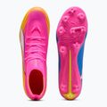 Football boots PUMA Ultra 6 Match + FG/AG poison pink/puma wht/sun stream/bright aqua/puma blk 5