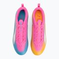 Children's football boots PUMA Ultra 6 Play FG/AG Jr poison pink/puma wht/sun stream/bright aqua/puma blk 5
