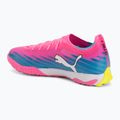 Football boots PUMA Ultra 6 Match TT poison pink/puma wht/sun stream/bright aqua/puma blk 3