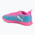Children's football boots PUMA Ultra 6 Play It Jr poison pink/puma wht/sun stream/bright aqua/puma blk 3