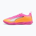 Children's football boots PUMA Ultra 6 Play It Jr poison pink/puma wht/sun stream/bright aqua/puma blk 2
