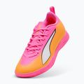 Children's football boots PUMA Ultra 6 Play It Jr poison pink/puma wht/sun stream/bright aqua/puma blk 3