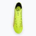 Football boots PUMA Ultra 6 Match FG/AG yellow alert/puma black/glowing red/lime squeeze 5
