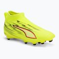 Children's football boots PUMA Ultra 6 Match+ LL FG/AG Jr yellow alert/puma black/glowing red/lime squeeze