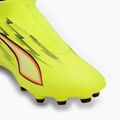 Children's football boots PUMA Ultra 6 Match+ LL FG/AG Jr yellow alert/puma black/glowing red/lime squeeze 7