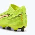Children's football boots PUMA Ultra 6 Match FG/AG Jr yellow alert/puma black/glowing red/lime squeeze 8