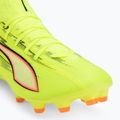 Football boots PUMA Ultra 6 Match + FG/AG yellow alert/puma black/glowing red/lime squeeze 7