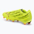 Football boots PUMA Ultra 6 Play FG/AG yellow alert/puma black/glowing red/lime squeeze 3