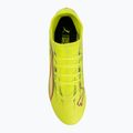 Football boots PUMA Ultra 6 Play+ FG/AG yellow alert/puma black/glowing red/lime squeeze 5