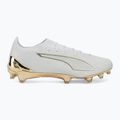 Football boots PUMA Ultra 6 Ultimate FG puma white/metallic gold/puma black 2