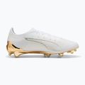Football boots PUMA Ultra 6 Ultimate FG puma white/metallic gold/puma black 10