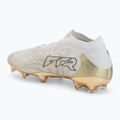 Football boots PUMA Future 9 Ultimate FG puma white/metallic gold 3