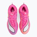 Basketball shoes PUMA All-Pro NITRO 2 Showtime poison pink/bright aqua/lime squeeze 5