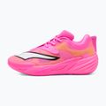 Basketball shoes PUMA All-Pro NITRO 2 Showtime poison pink/bright aqua/lime squeeze