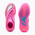 Basketball shoes PUMA All-Pro NITRO 2 Showtime poison pink/bright aqua/lime squeeze 3