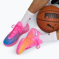 Basketball shoes PUMA All-Pro NITRO 2 Elite poision pink/ultra blue/lime squeeze 6