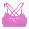PUMA x HYROX Move Strappy pink training bra 4