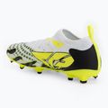 Children's football boots PUMA Future 9 Match Creativity Fg/Ag Jr yellow alert/mint jelly/puma white/puma black 3