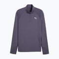 Men's running sweatshirt PUMA Run Velocity Cloudspun 1/4 Zip inky depths 4